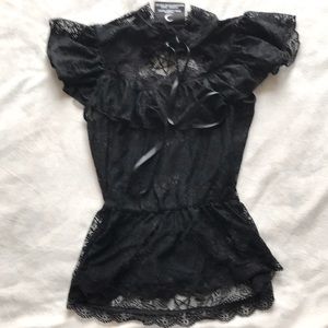 Killstar Cassandra Lace Top— XS